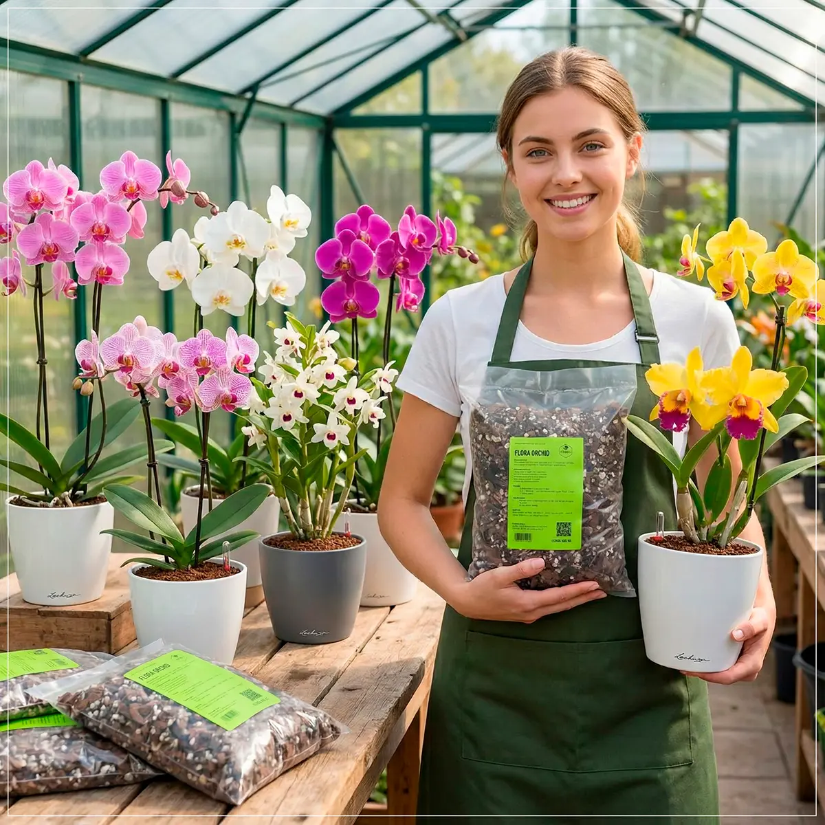 Минеральный субстрат для орхидей HML FLORA ORCHID