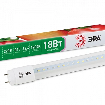 Лампа ЭРА FITO-18W-Ra90-Т8-G13-NL полного спектра